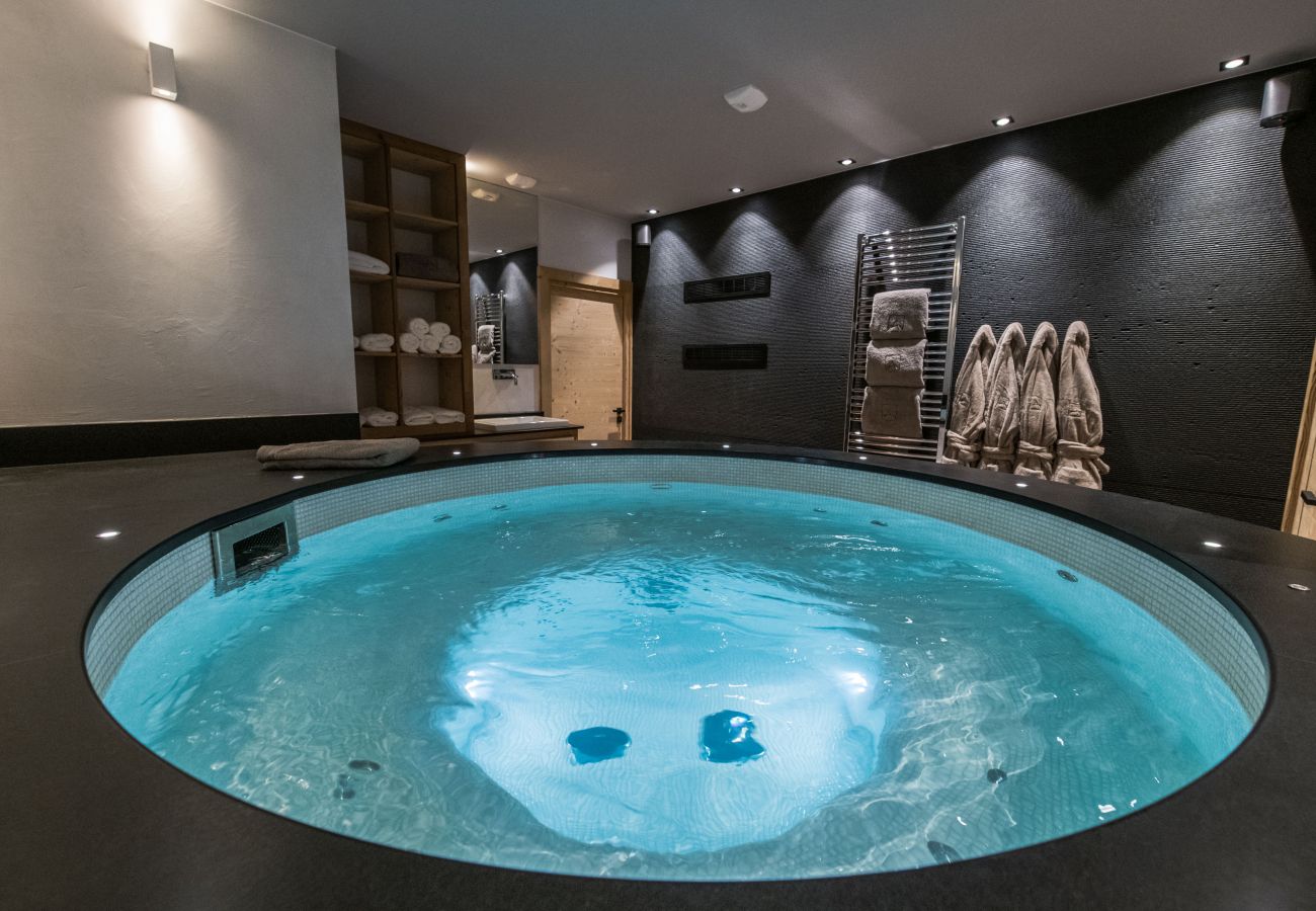 Chalet in Les Allues - Winter Méribel // Chalet Exception SKI IN OUT