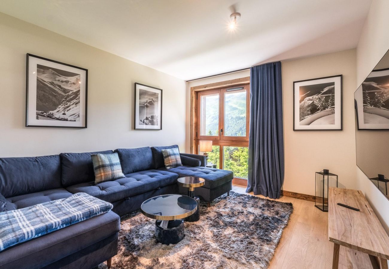 Meribel residence at the foot of the slopes, where to stay in Meribel, cocooning airbnb in the French Alps, ski in out