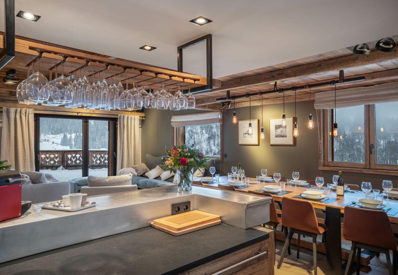 Large chalet for rent Meribel, mountain airbnb 15 people, ski vacations close to the slopes, luxury french alps 