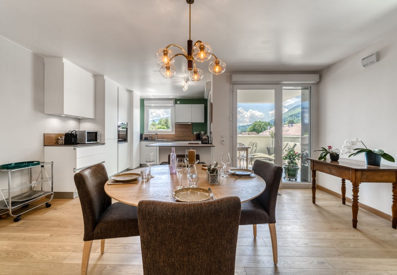 Apartment in Sévrier - Sevrier , Attique 79m2, terrasse, 4pers