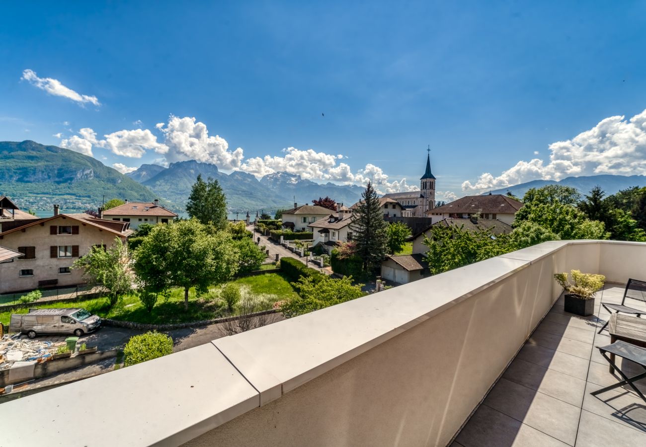 Apartment in Sévrier - Sevrier , Attique 79m2, terrasse, 4pers