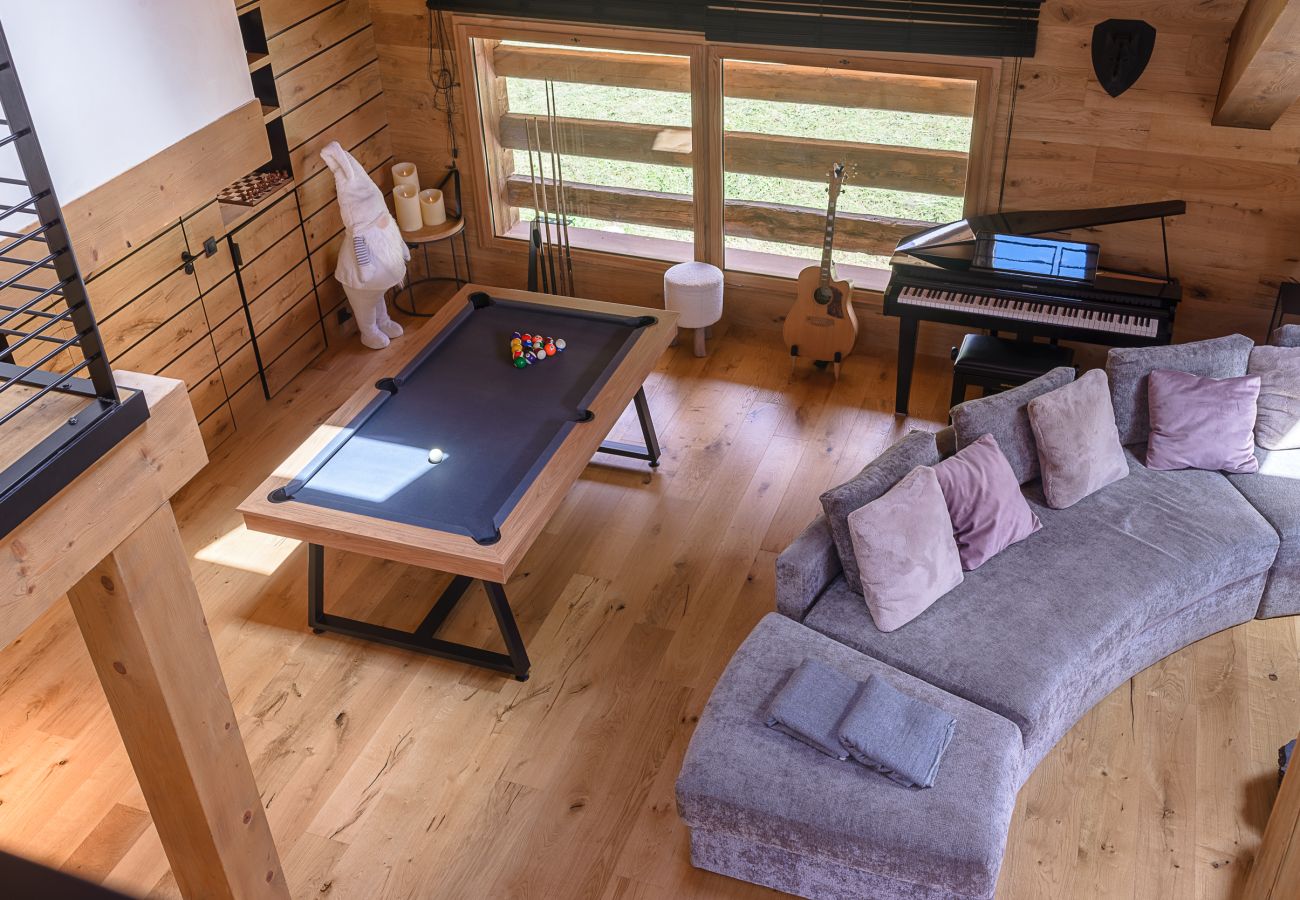 Chalet in La Clusaz - LCZ- Chalet Orea 15p - Piscine-Sauna-Jacuzzi
