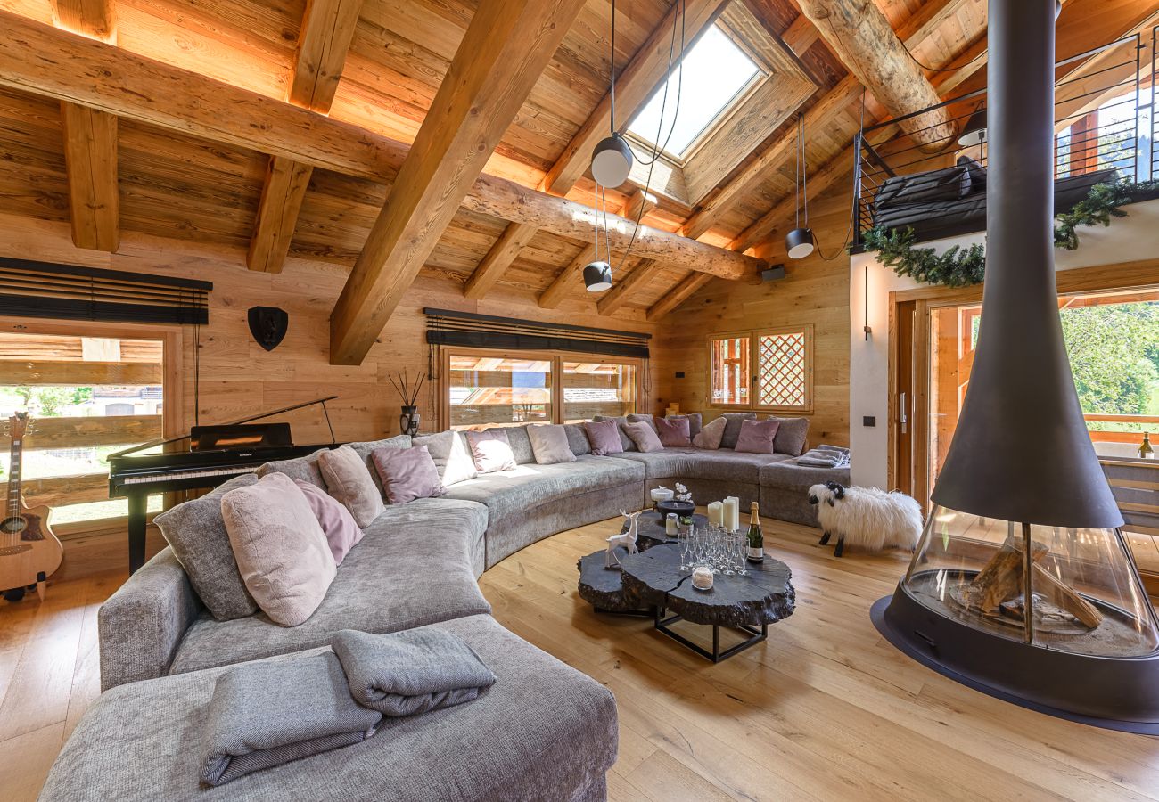 Chalet in La Clusaz - LCZ- Chalet Orea 22p - Piscine-Sauna-Jacuzzi
