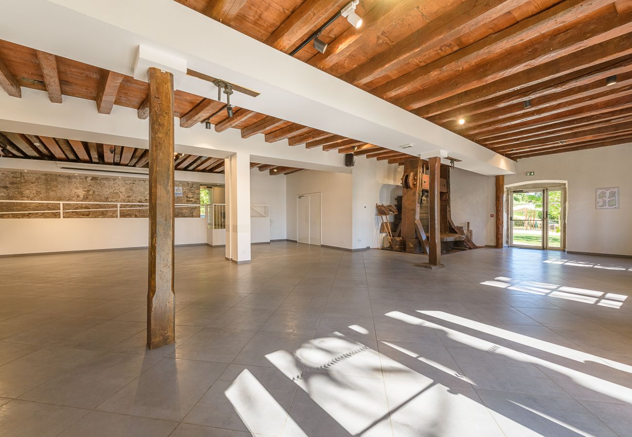 Meeting room for private events with Annecy lake view