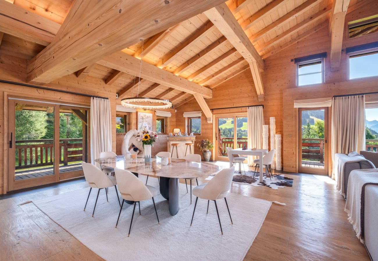Chalet in Megève - Winter Megeve __ Refuge des Étoiles, Piscine