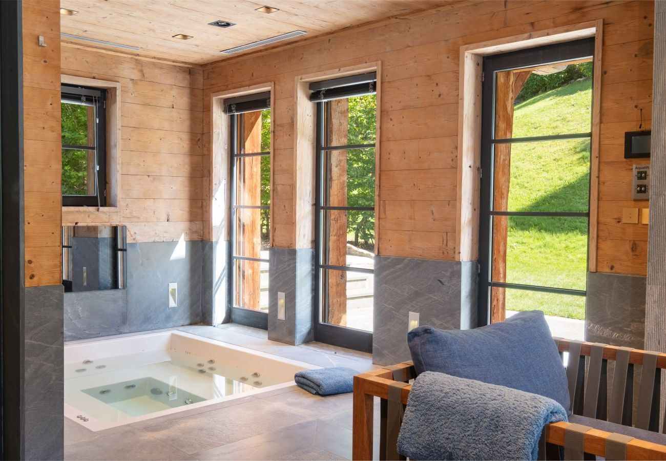 Chalet in Megève - Winter Megeve __ Refuge des Étoiles, Piscine