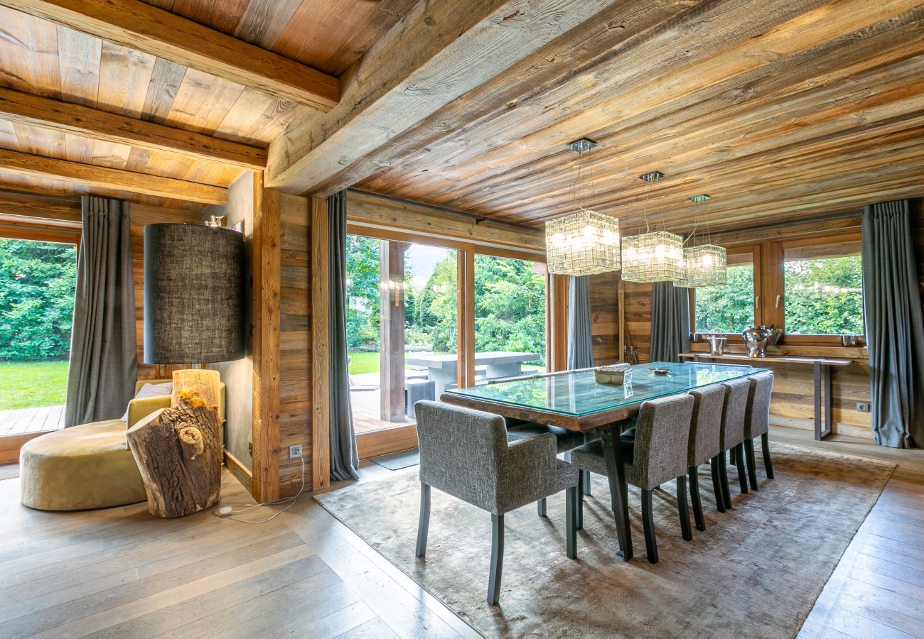 Chalet in Megève - Winter Megeve__ Chalet Majestic, Spa Privé