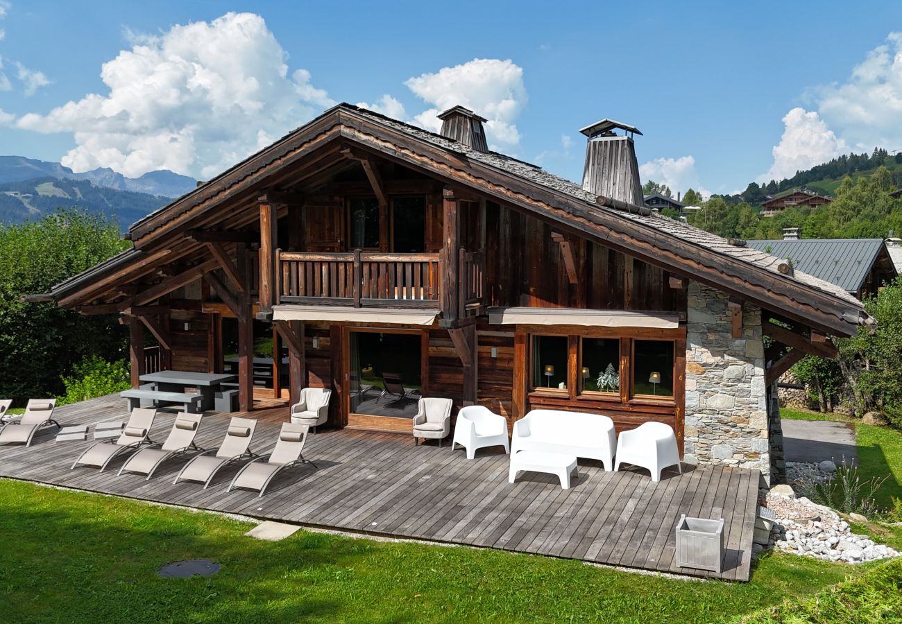 Chalet in Megève - Winter Megeve__ Chalet Majestic, Spa Privé