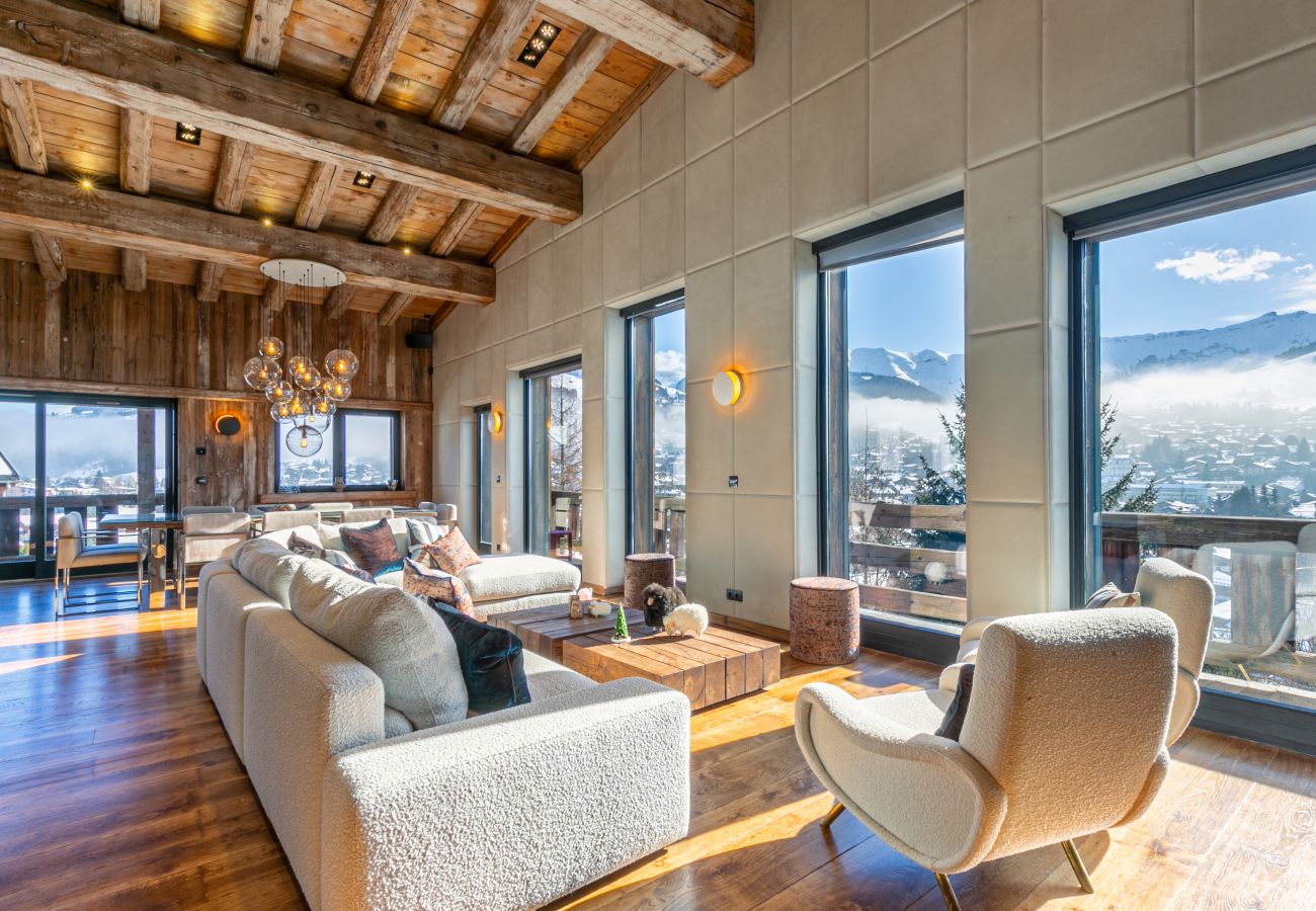 Chalet in Megève - Winter Megeve __ Chalet Altissima, Spa Privé