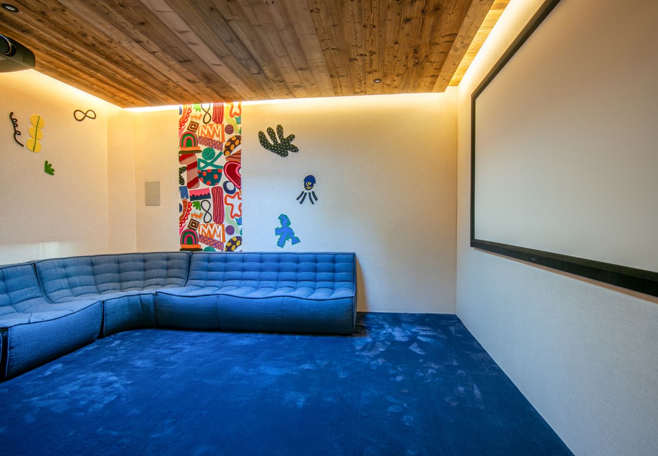 Chalet in Megève - Winter Megeve __ Chalet Altissima, Spa Privé