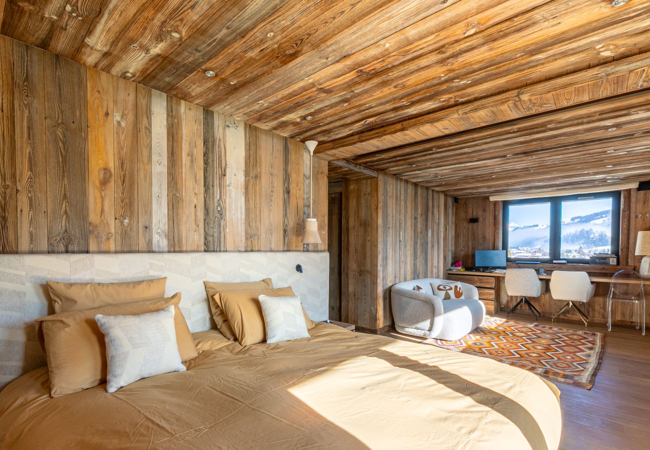 Chalet in Megève - Winter Megeve __ Chalet Altissima, Spa Privé