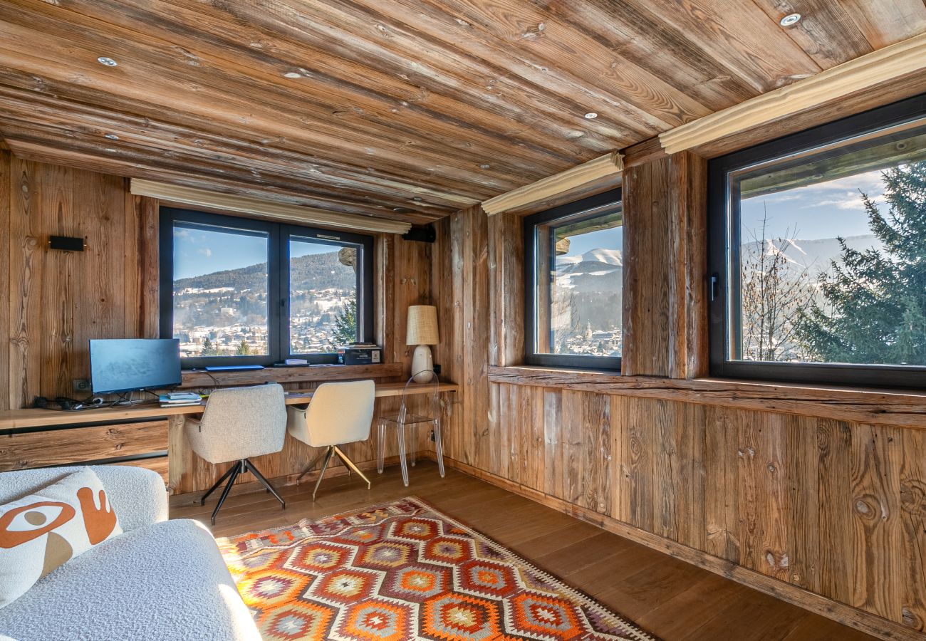 Chalet in Megève - Winter Megeve __ Chalet Altissima, Spa Privé