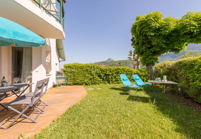 Appartement à Duingt - BAIE DES VOILES - #2 rez de jardin, 1ch. acces lac