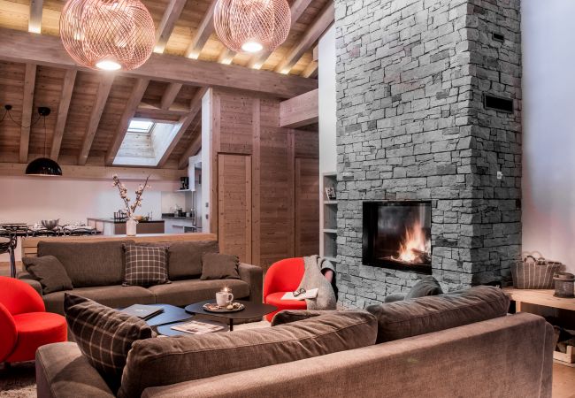 Appartement à La Clusaz - LCZ - Luxueux T6 au pied des pistes, 5* 10/12p