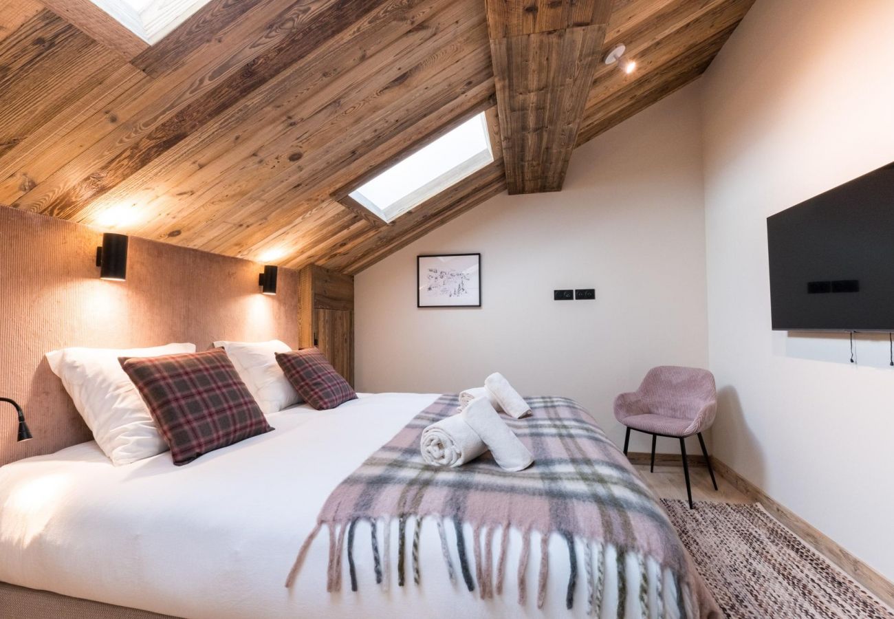 Méribel location appartement proche des pistes et du centre, conciergerie prestige montagne, airbnb agence luxe, 8 personnes 