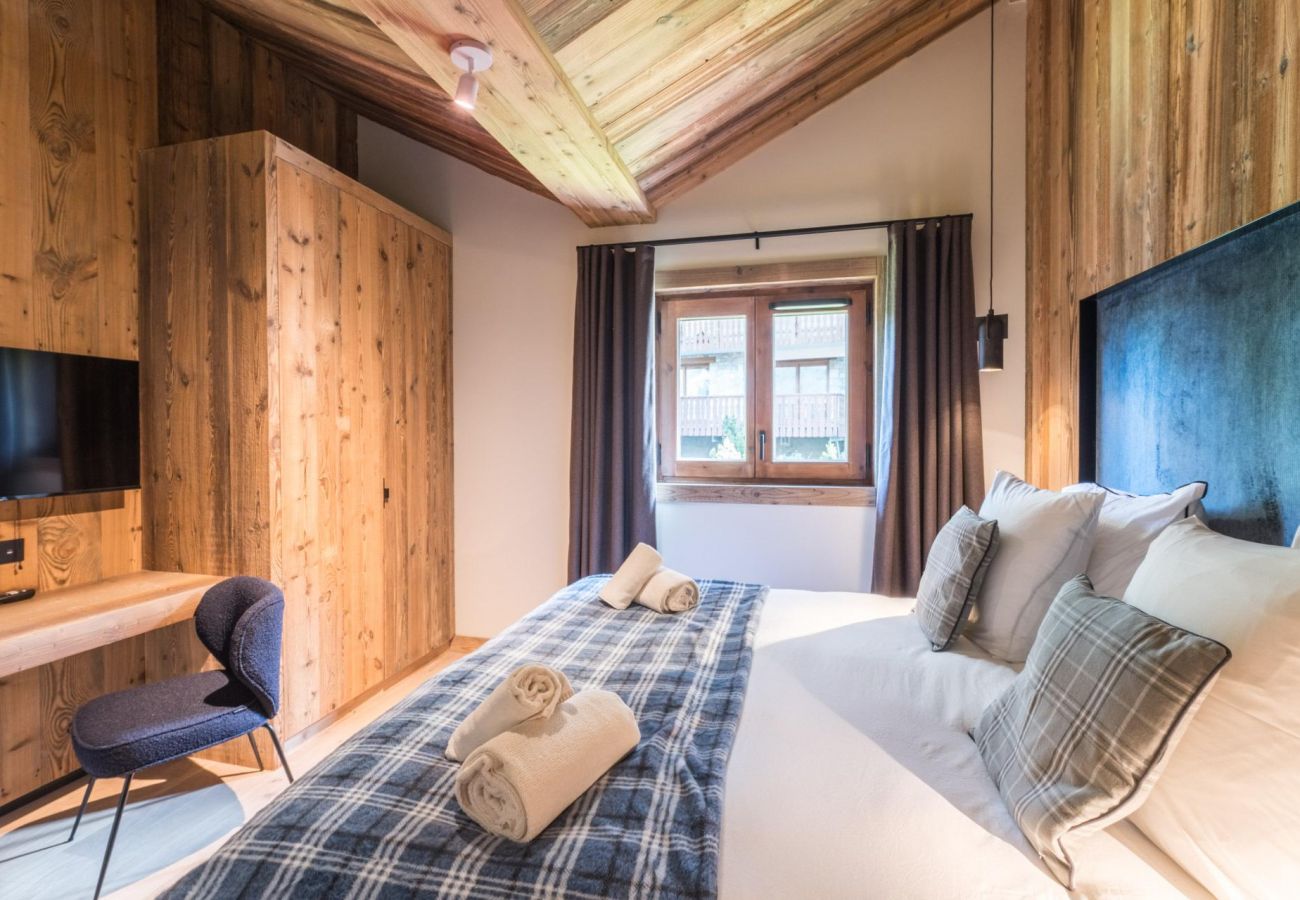 Méribel location appartement proche des pistes et du centre, conciergerie prestige montagne, airbnb agence luxe, 8 personnes 