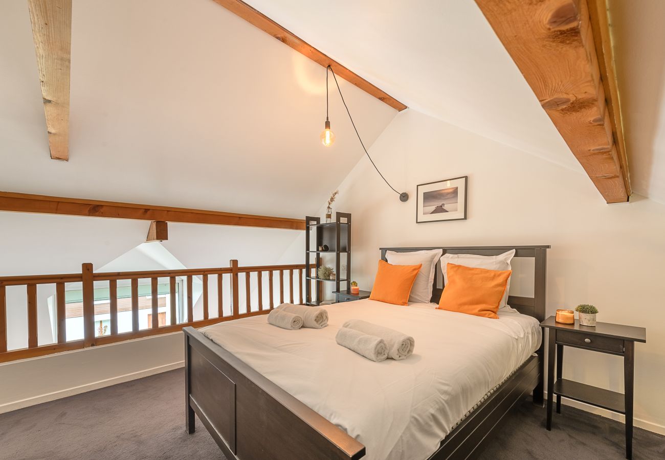 Chambre double cocon du Veyrier lac d'Annecy location