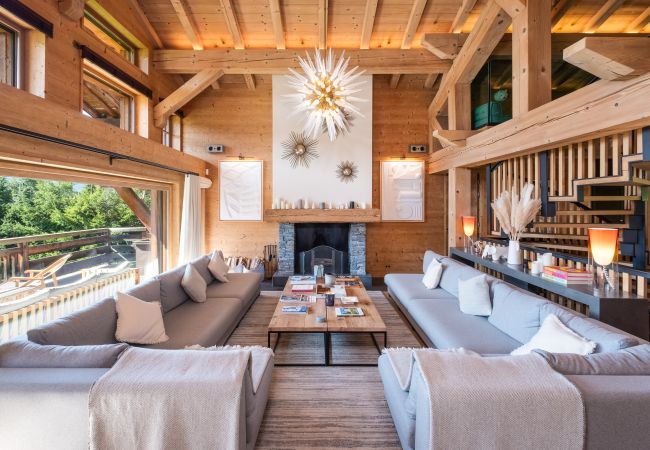 Chalet à Megève - Winter Megeve __ Refuge des Étoiles, Piscine