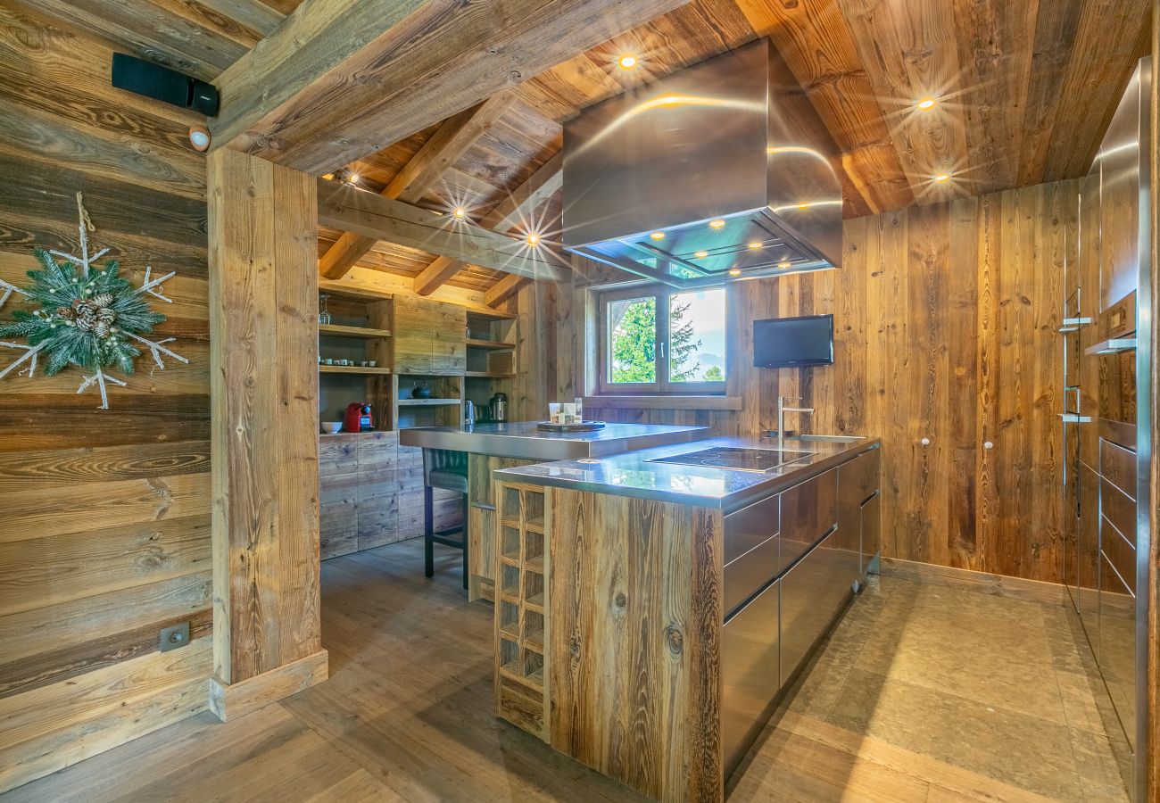 Chalet à Megève - Winter Megeve__ Chalet Majestic, Spa Privé