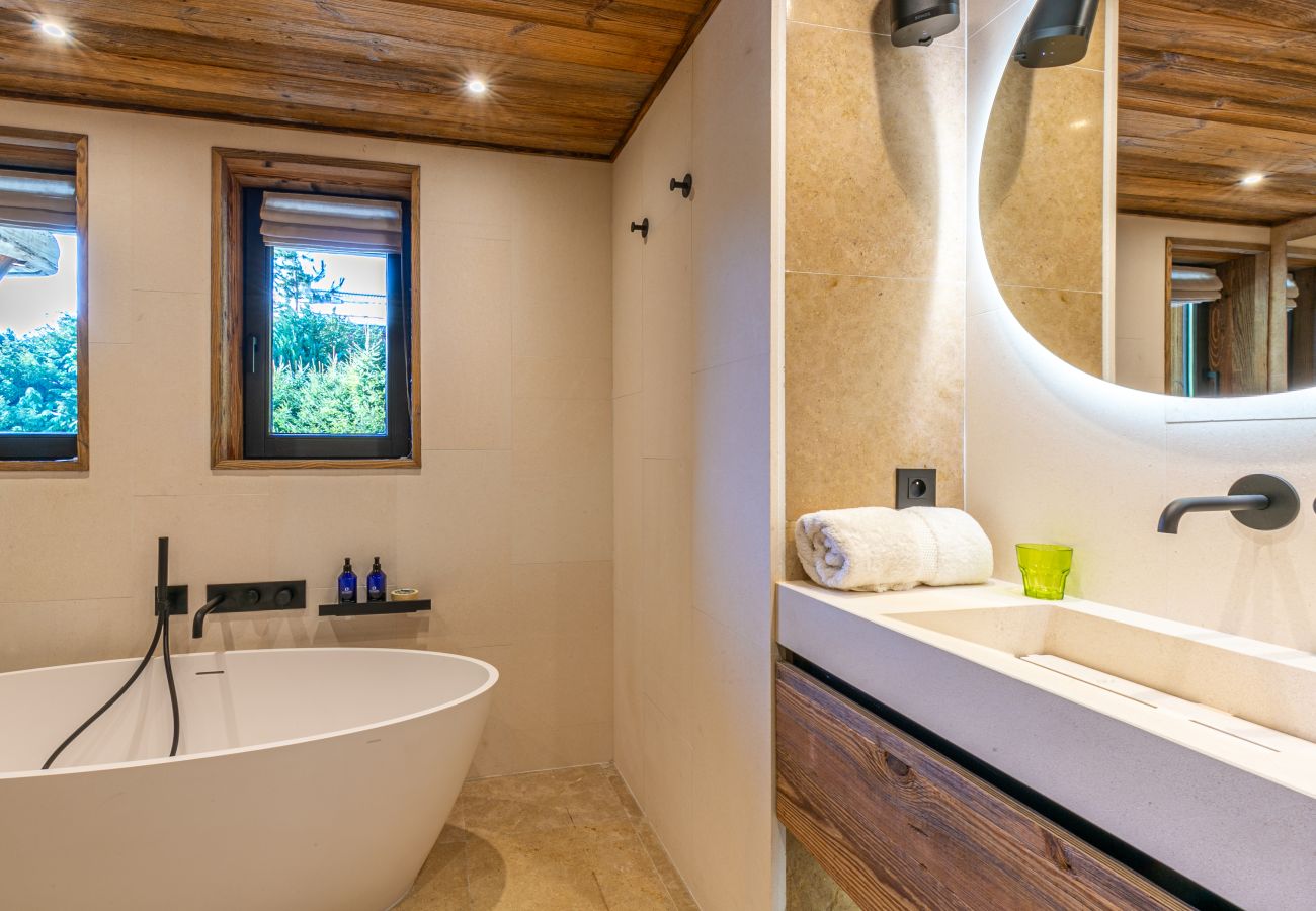 Chalet à Megève - Winter Megeve __ Chalet Altissima, Spa Privé