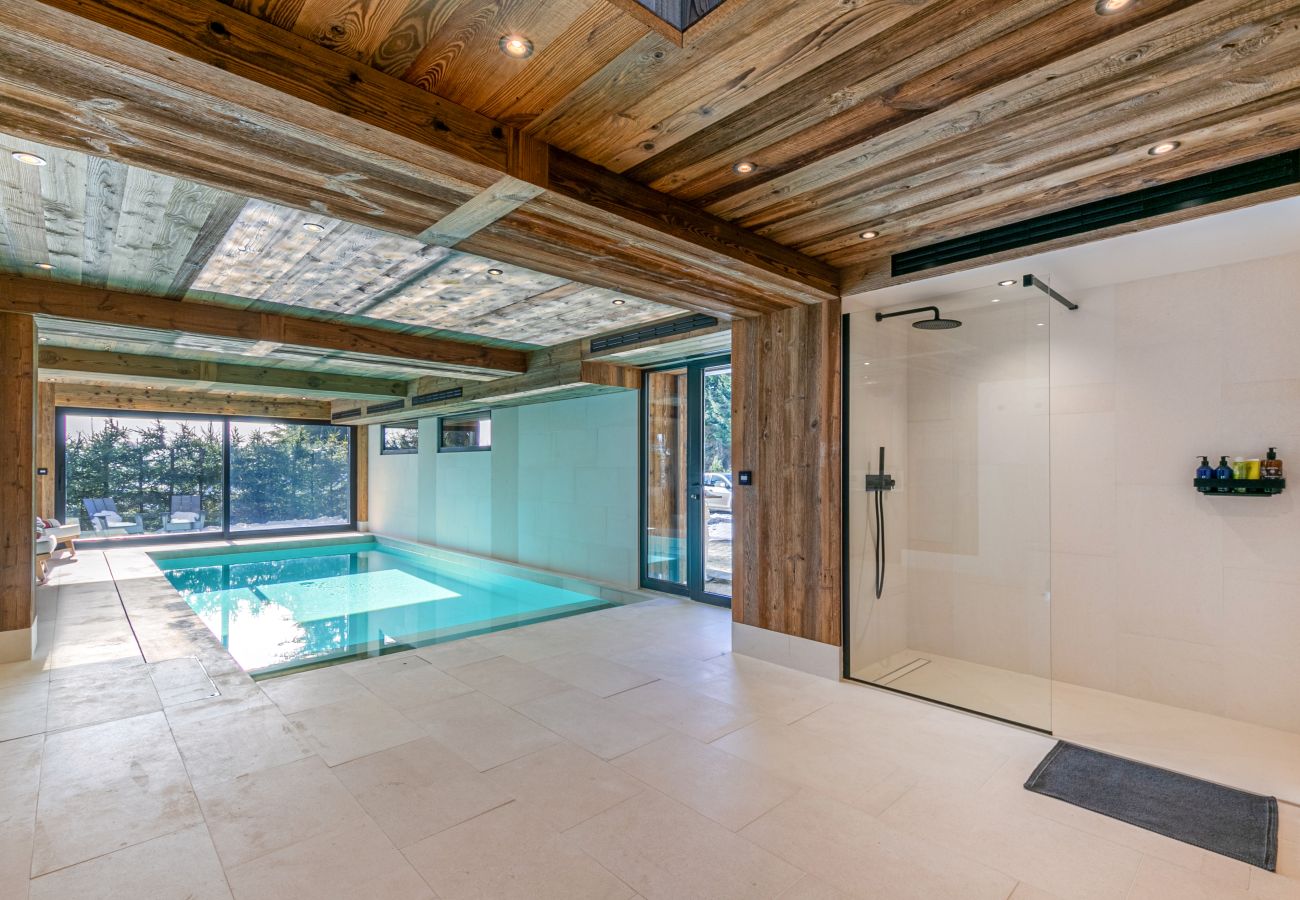 Chalet à Megève - Winter Megeve __ Chalet Altissima, Spa Privé