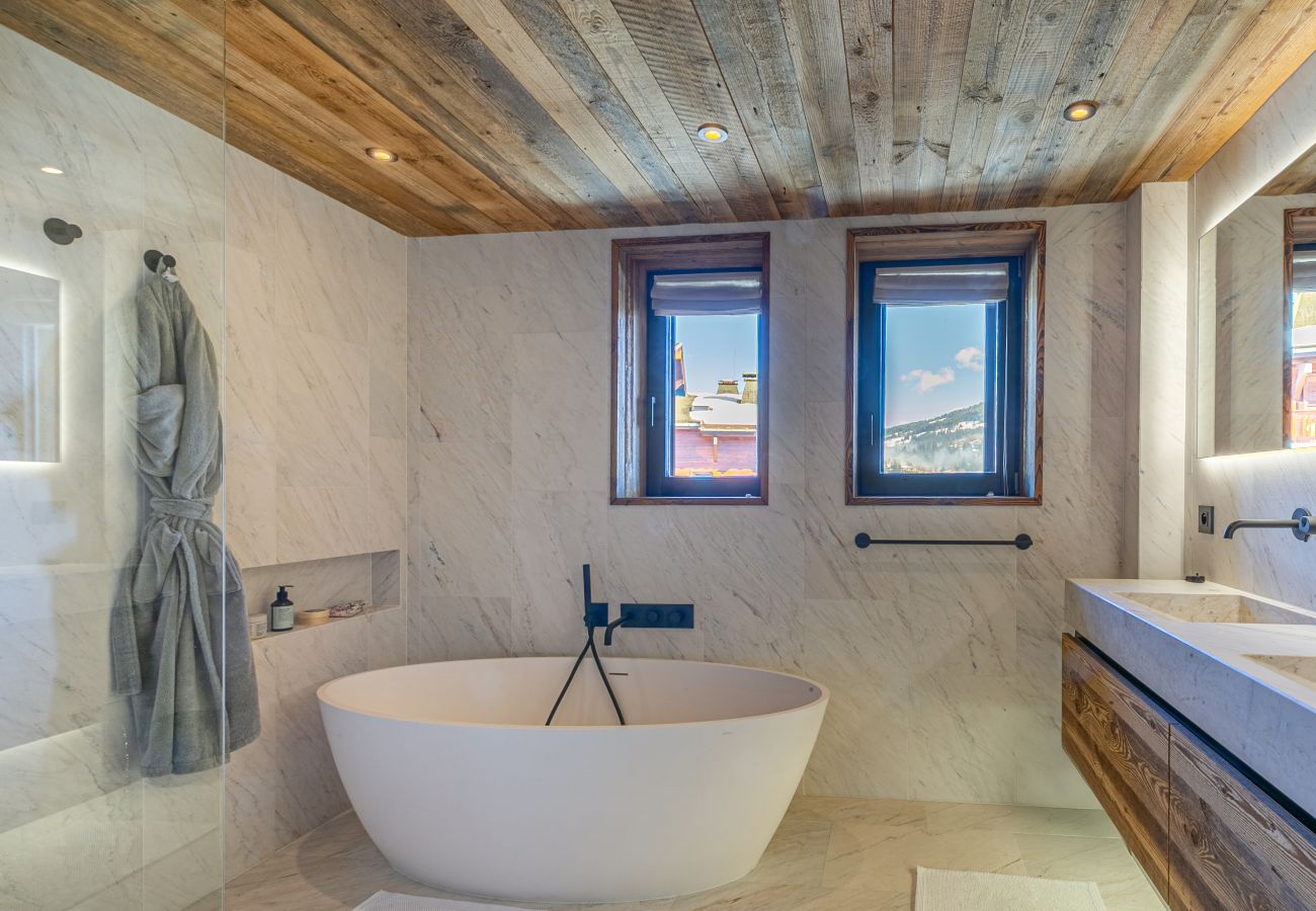 Chalet à Megève - Winter Megeve __ Chalet Altissima, Spa Privé