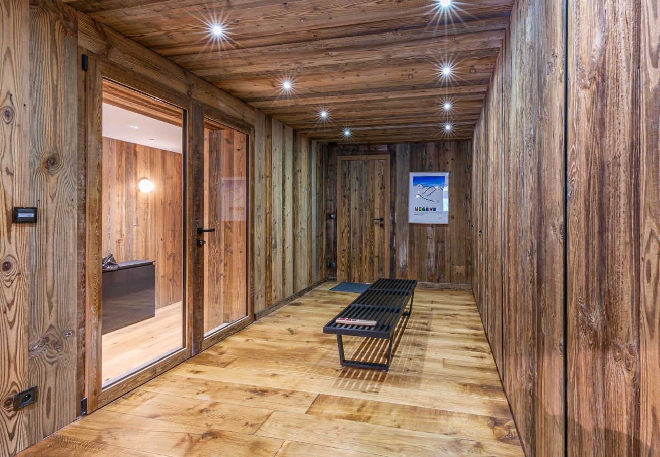 Chalet à Megève - Winter Megeve __ Chalet Altissima, Spa Privé
