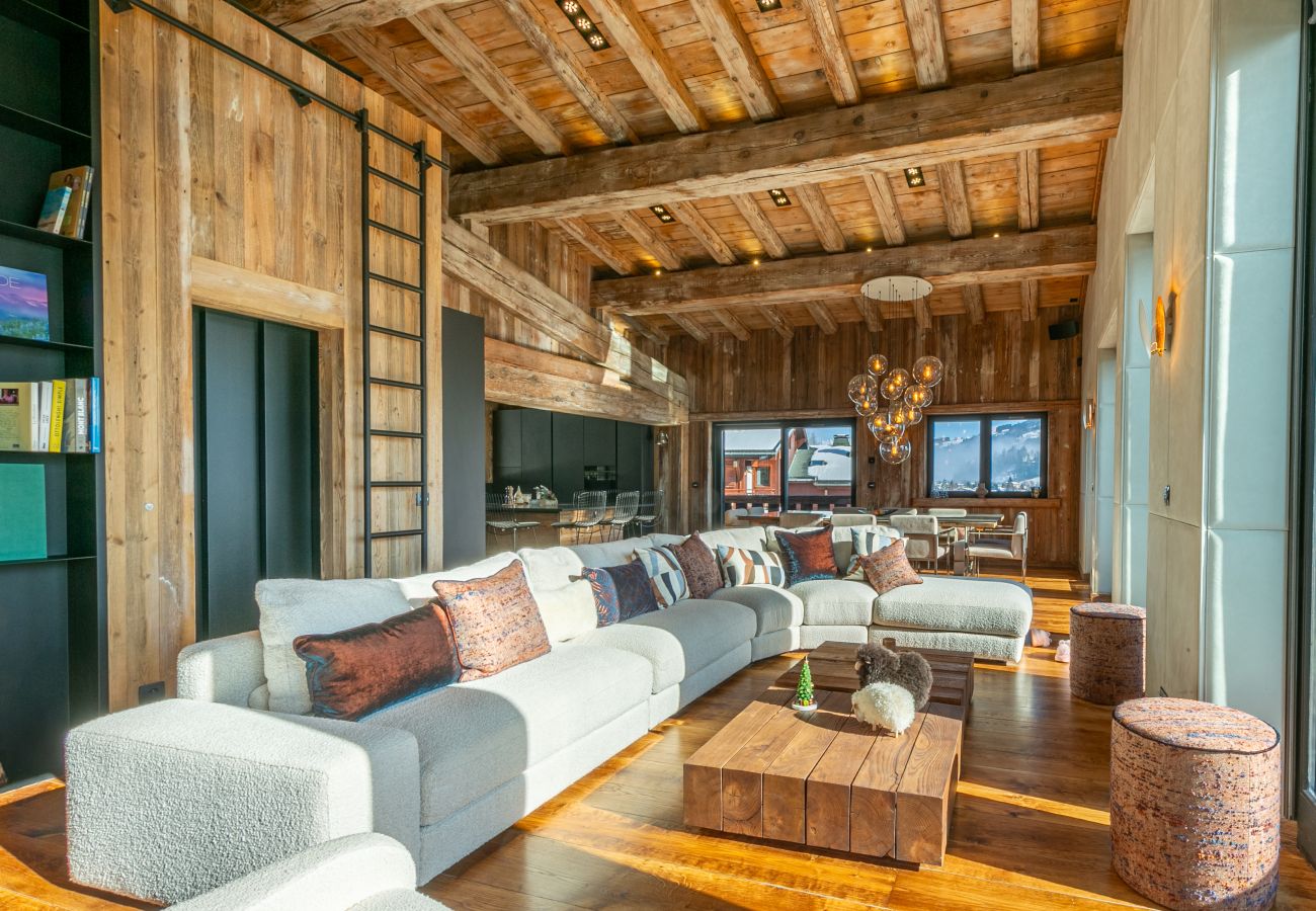 Chalet à Megève - Winter Megeve __ Chalet Altissima, Spa Privé