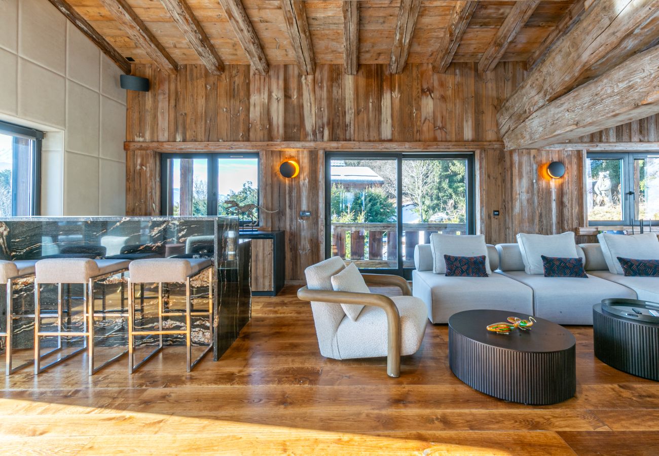Chalet à Megève - Winter Megeve __ Chalet Altissima, Spa Privé