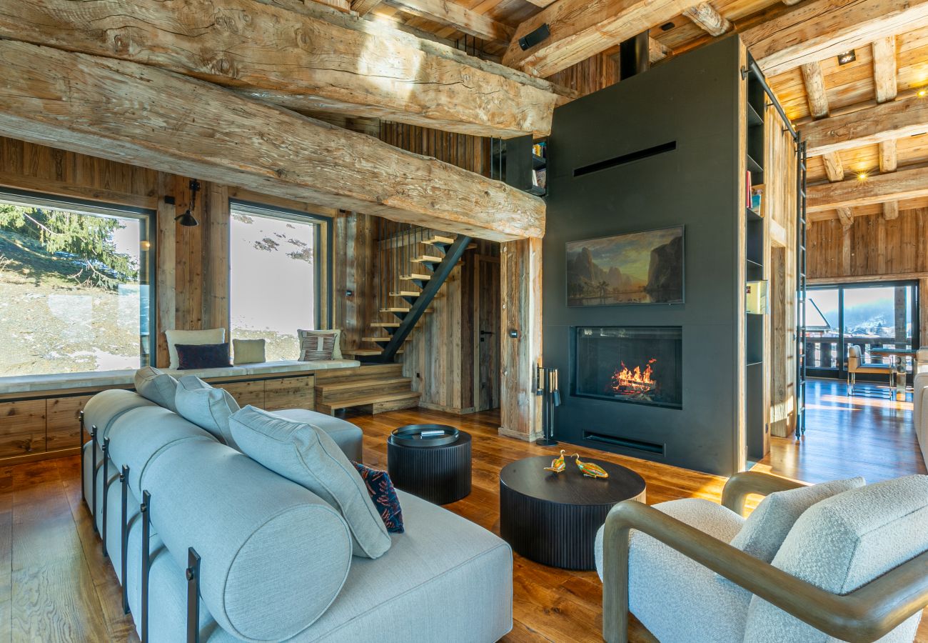 Chalet à Megève - Winter Megeve __ Chalet Altissima, Spa Privé