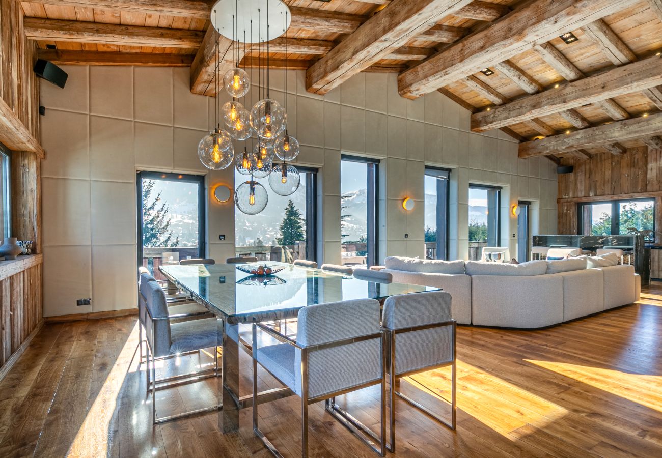 Chalet à Megève - Winter Megeve __ Chalet Altissima, Spa Privé