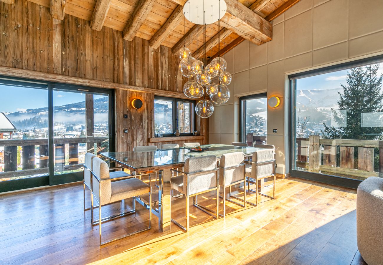 Chalet à Megève - Winter Megeve __ Chalet Altissima, Spa Privé