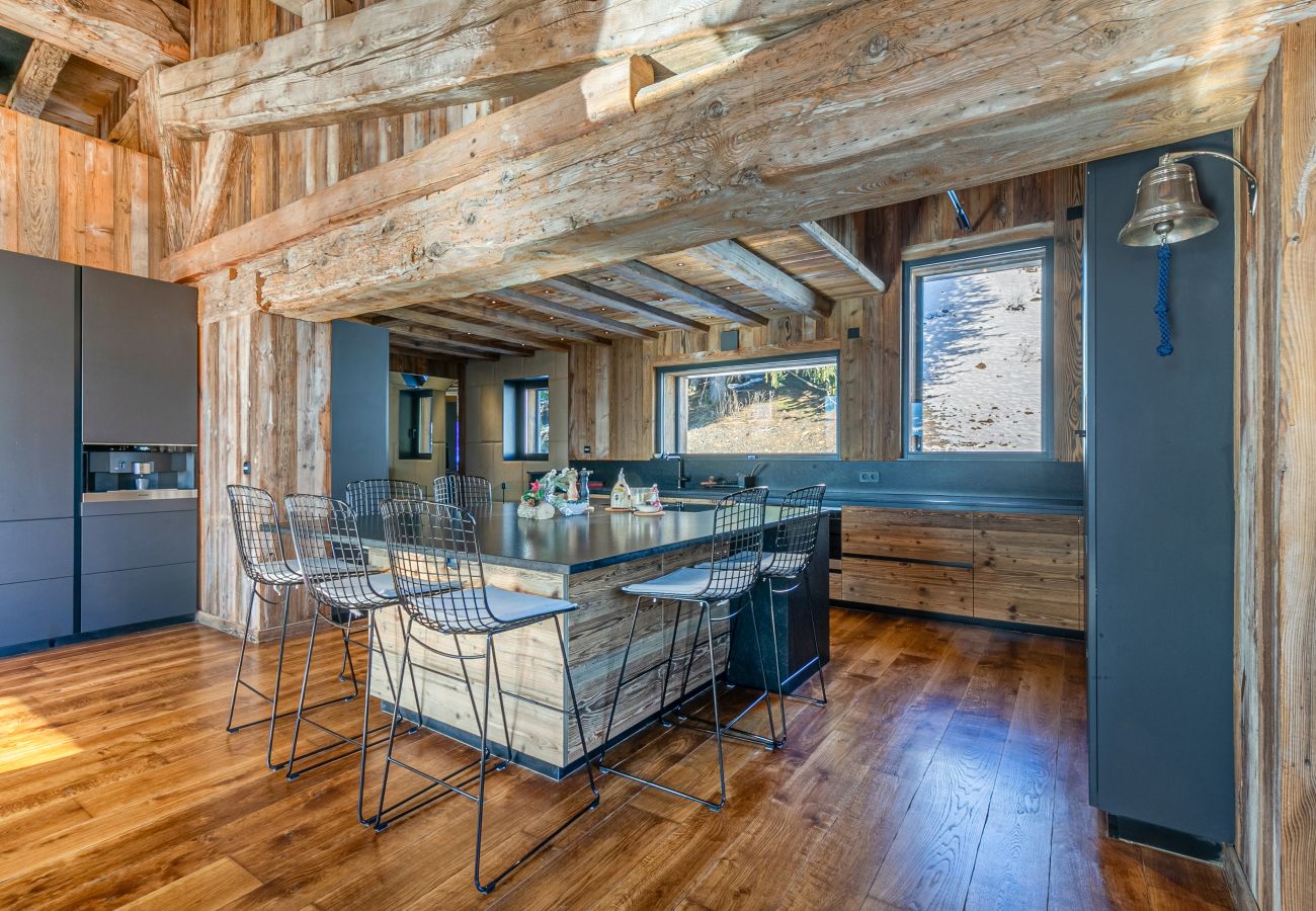 Chalet à Megève - Winter Megeve __ Chalet Altissima, Spa Privé