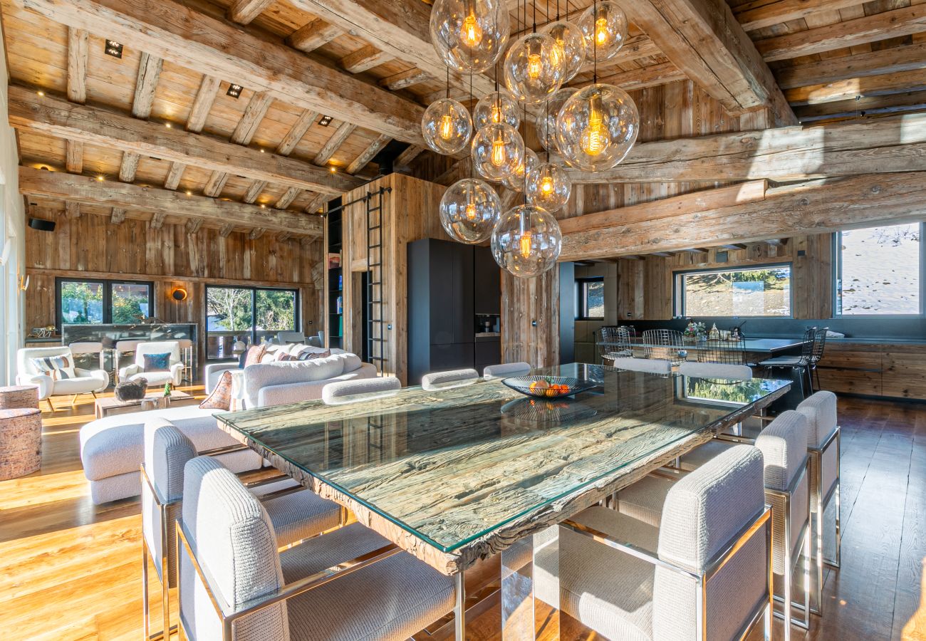 Chalet à Megève - Winter Megeve __ Chalet Altissima, Spa Privé