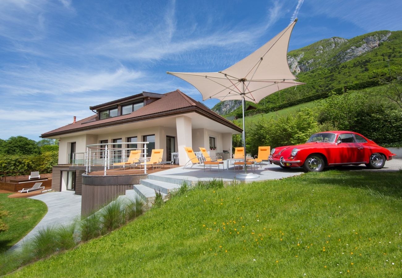 location villa luxe lac annecy