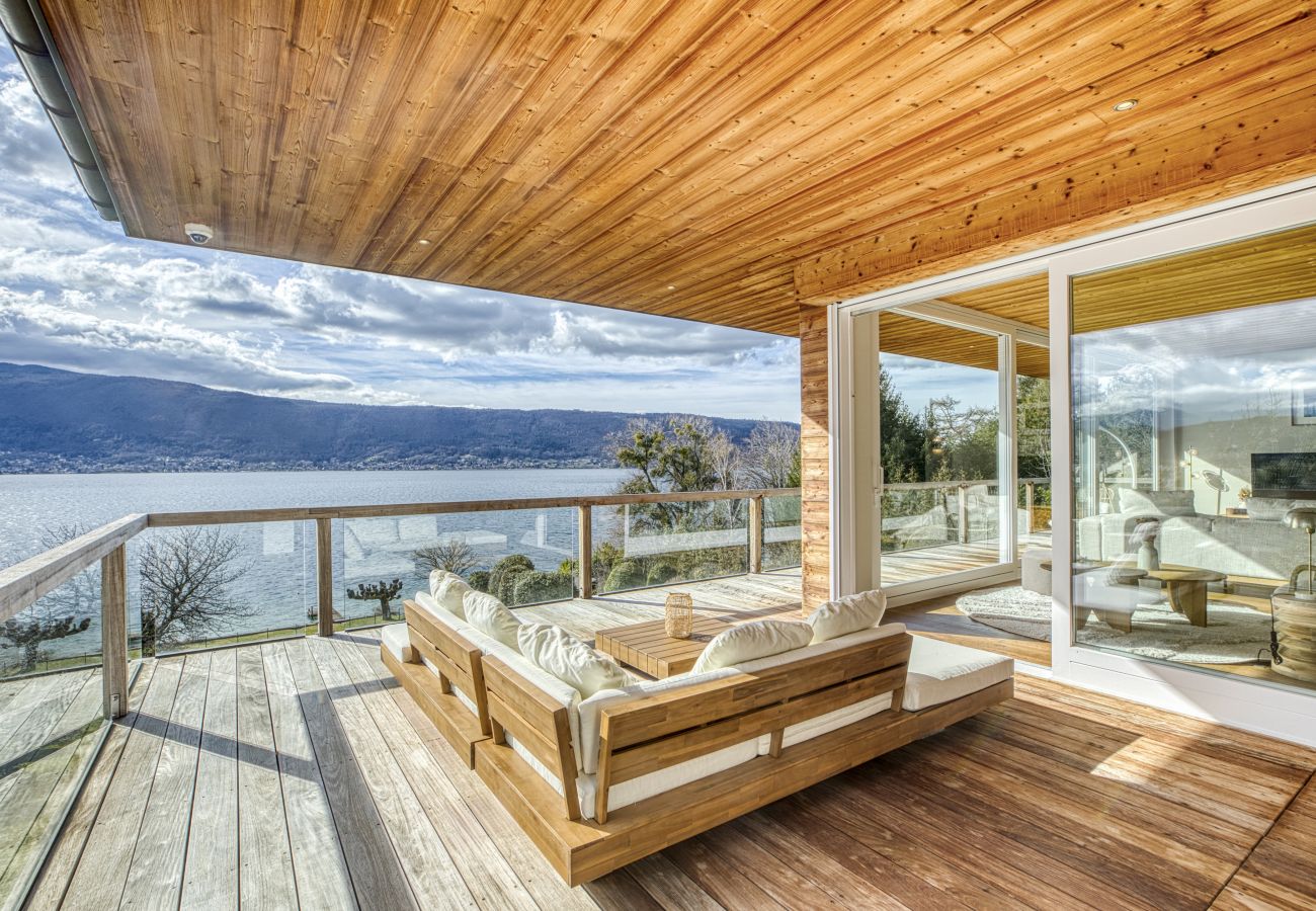 location villa ponton privé annecy lac